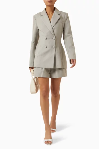 Oversized Blazer in Wool Blend