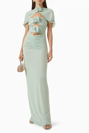 Wild Orchid Maxi Dress