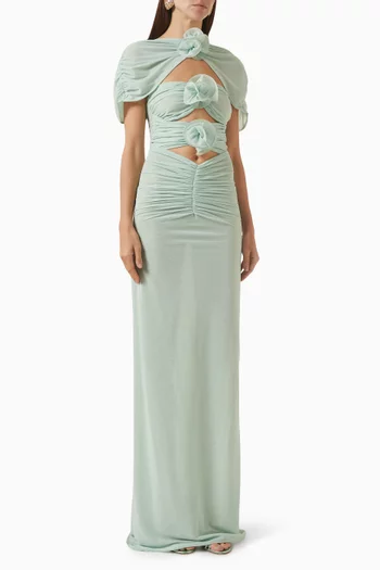 Wild Orchid Maxi Dress