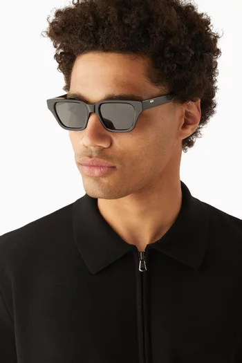 Brooklyn D Frame Sunglasses in Acetate