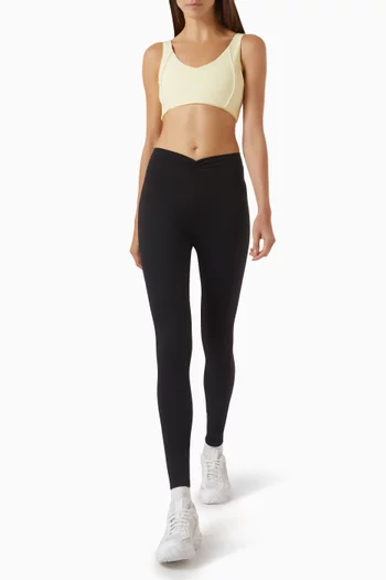 SkinLuxe Contrast Piping Sports Bra
