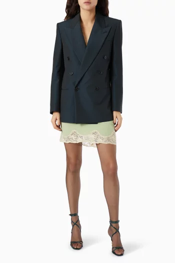 Double-blazer Jacket in Wool Blend