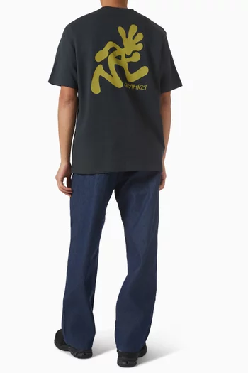 Running Man T-shirt in Cotton