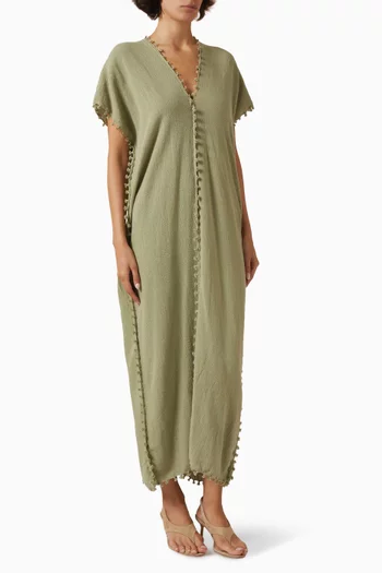 Chaac V-neck Fringe Dress
