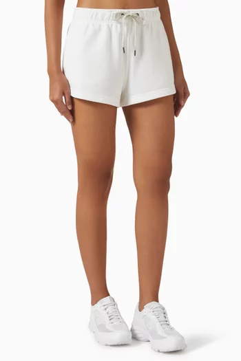 Drawstring-waist Shorts in Fleece