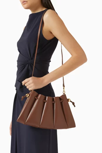 Small Calipso Crossbody Bag in Leather