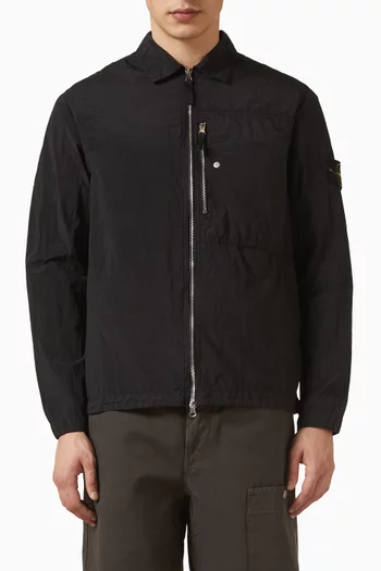 Overshirt in Nylon Metal