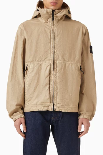 Hooded Jacket in Nylon