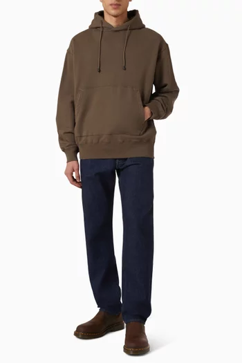 Graphic Oversized Hoodie in Cotton