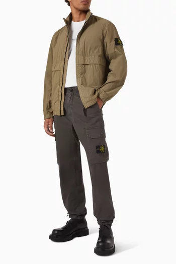 Cargo Chino Pants in Cotton Twill