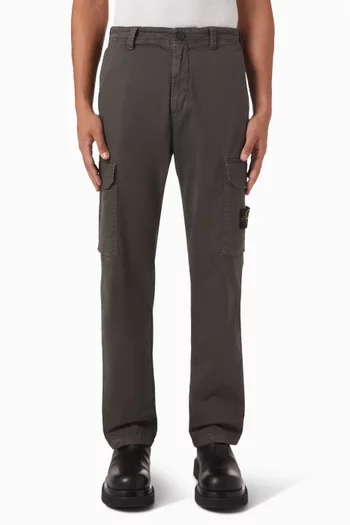 Cargo Chino Pants in Cotton Twill