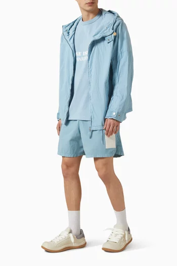 Swim Shorts in Micro-brushed Nylon