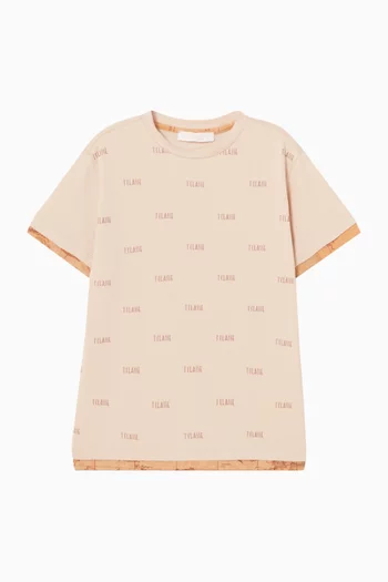 Logo-print T-shirt in Cotton