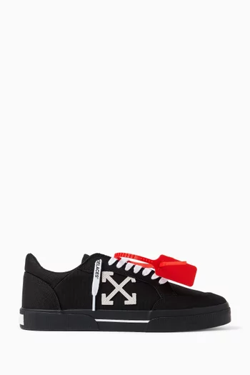 Low Vulcanized Sneakers in Canvas