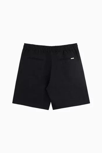 Drawstring Linen Short