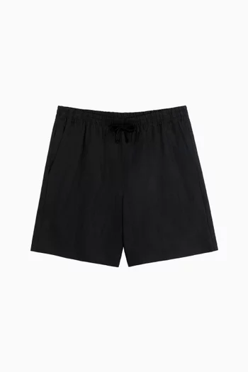 Drawstring Linen Short