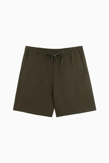 Drawstring Linen Short