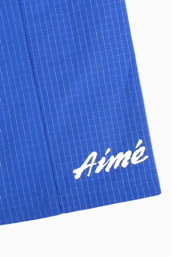Ripstop Nylon Wave Short