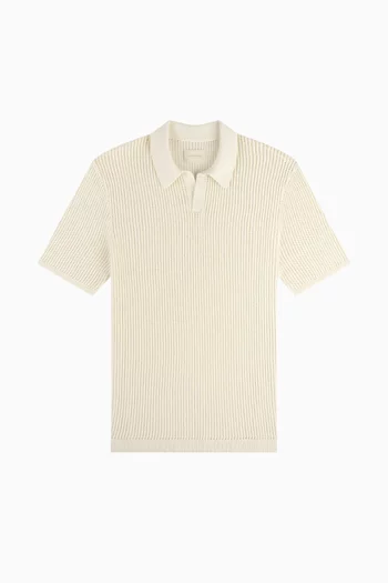 Mesh Knit Polo