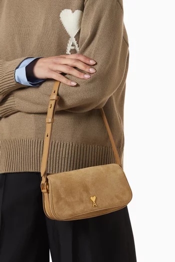 Paris Paris Shoulder Bag in Suede
