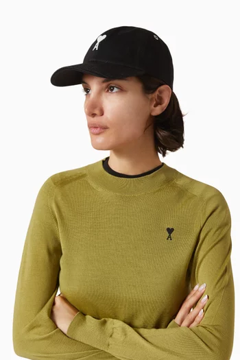 Felt Patch Cap in Cotton