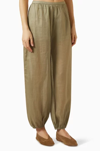 Airy Pants in Ramié