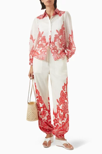 Vivian Blouse in Silk Blend