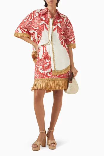 Amity Skirt in Silk-blend