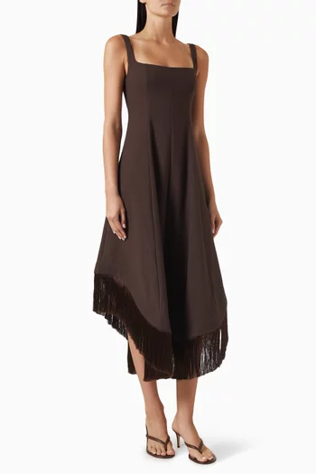 Emine Fringe Dress
