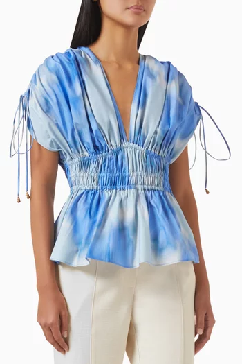 Savannah Floral-print Top