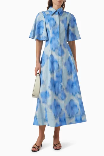 Tala Printed Shirt Dress