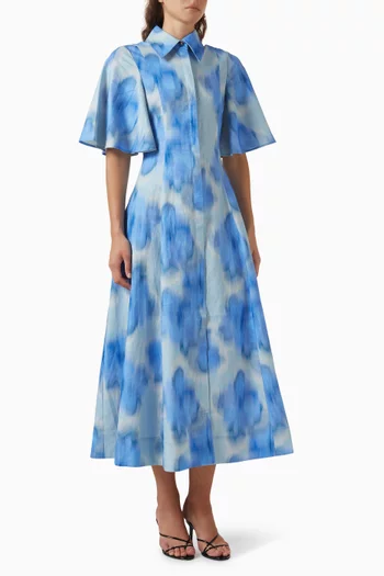 Tala Printed Shirt Dress