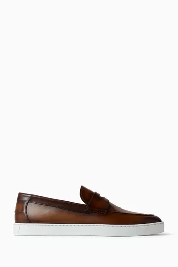Cowes Slip-on Loafers in Leather
