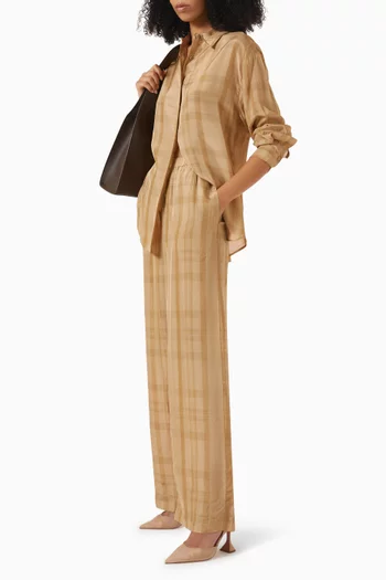 Peri Sheer Fluid Shirt in Viscose