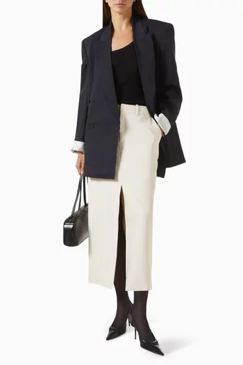 Monterey Structured Blazer in Wool-blend