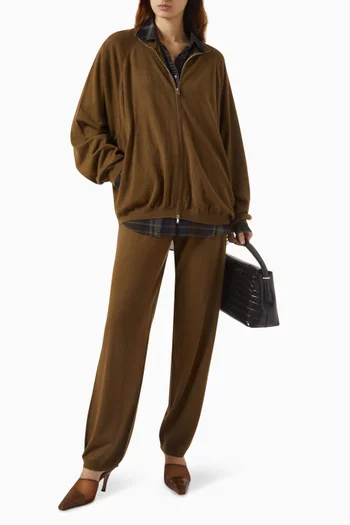Olia Knit Sweatpants in Wool Blend