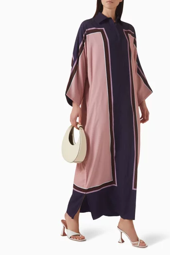 Shireen Kaftan in Silk Blend