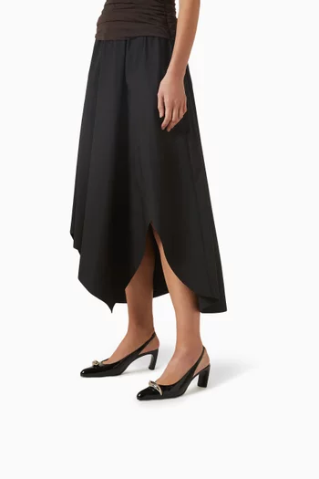 Pierced XL 65 Slingback Pumps in Patent Leather