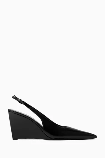 Gigi Slingback 75 Wedge Sandals