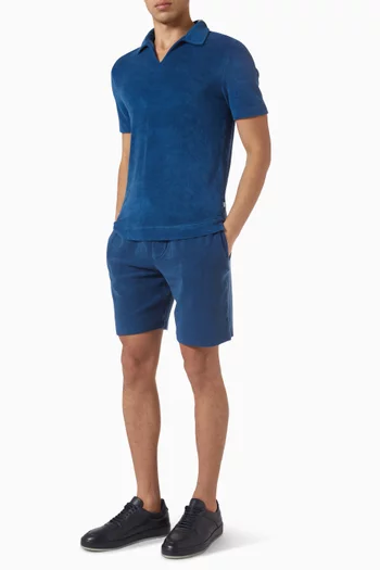 Run Shorts in Terry Cotton
