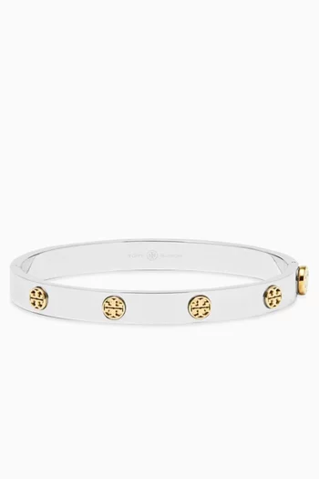 Miller Stud Hinge Bracelet in Gold-tone Brass