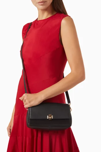 Small Charlie Shoulder Bag in Leather