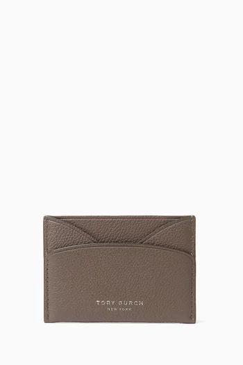 Romy Flat Card Case in Leather