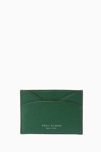 Romy Flat Card Case in Leather
