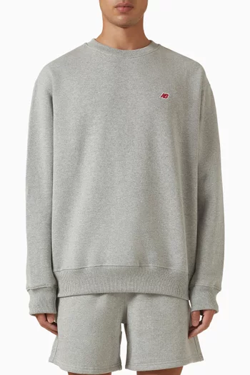 Made in USA Core Crewneck Sweatshirt in Cotton