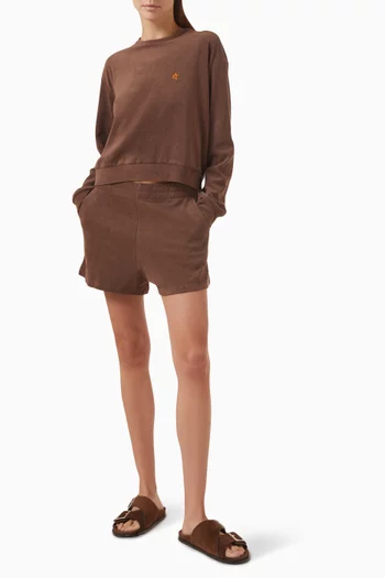 Logo Shorts in Terry