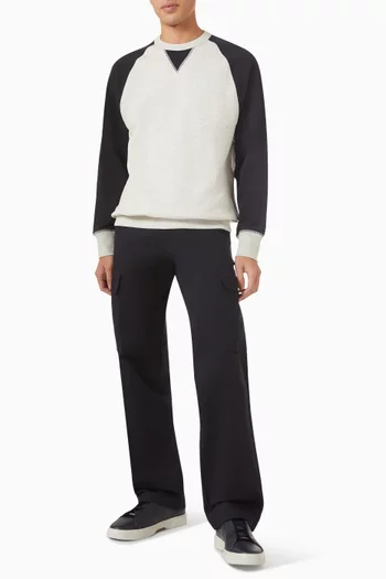 x Beckham Sweater in Cotton-knit
