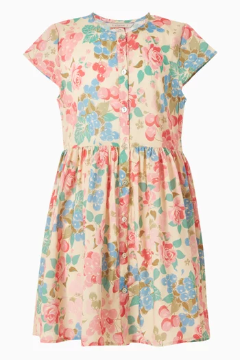 Pacey Printed Dress in Cotton