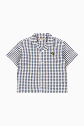 Kim Checked Shirt in Cotton