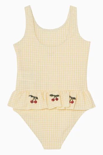 Etta Gingham Swimsuit